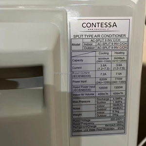 USA Contessa Acondicionador de Aire Split Mini de 9000 BTU, 1 HP, R410a, Gas, 2024 - Product Image 2