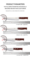 Cuchillo Multiusos en Oferta, Cuchillo para Madera, Cuchillo para Carne, Cuchillo de Chef de Acero Inoxidable para Uso Doméstico, Cuchillos de Cocina al por Mayor, Herramientas de Afilado