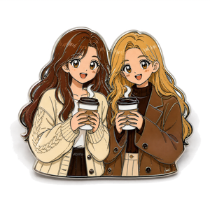 เข็มกลัดโลหะเคลือบอ่อนลายตามสั่ง สำหรับคนรักดนตรีร็อค กาแฟ บาสเก็ตบอล น่ารัก อนิเมะ ของขวัญสำหรับแฟนๆ ขายส่ง - Product Image 1