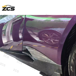 Adatto per le coperture grandi in fibra di carbonio per gli ingressi d'aria anteriori e posteriori del modello aggiornato <span class=keywords><strong>Lamborghini</strong></span> LP580 610 EVO - Product Image 4