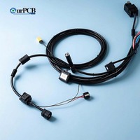 Arnés de cables de cobre puro OEM ODM Cables ensamblados Cable coaxial de alta potencia