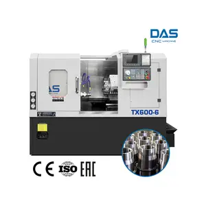 Cnc 선반 TX600-6 터닝 머신 0.001 용 파워 헤드 옵션 고정밀 cnc 선반 머신