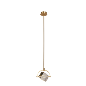 Copper crystal Modern Luxury Simple Pendant Lamp Unique Black Living Art Decorative LED Chandelier Copper Material - Product Image 5