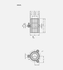Bague de guidage AFNOR avec lubrification longue durée pour matrices de précision - Product Image 2
