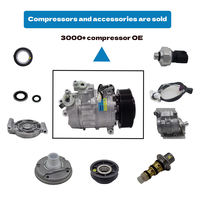 Compresor de aire acondicionado automático de 12V, compresor de CA para coche Ford, Toyota, Honda, Nissan, Mazda, Suzuki, Hyundai, Kia, Chevrolet