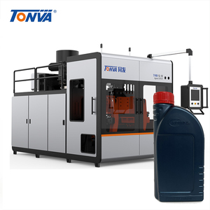 Tonva Plastic Bucket Holding White Plastic Bottle With Handle Making Machine Extrusion Blow Molding Machine