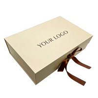 Boîte magnétique pliable écologique avec logo personnalisé, emballage pliable blanc pour vêtements, coffret cadeau, boîte d'abonnement