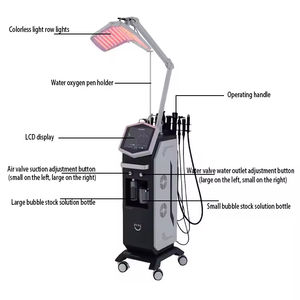 Instrumento de Belleza 13 en 1 con Oxígeno para la Piel, Rejuvenecimiento Cutáneo, Peeling con Oxígeno, Máquina de Oxígeno para Limpieza Profunda - Product Image 4