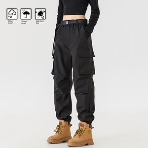 <span class=keywords><strong>Pantaloni</strong></span> Softshell in Poliestere Foderati in Pile per <span class=keywords><strong>Uomo</strong></span> e Donna, Stile Giapponese, per Sport, Tempo Libero e Alpinismo, Elasticizzati - Product Image 1