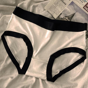 Mutandine da donna Anti-batteriche in vita elastica traspirante ad asciugatura rapida mutandine di uso quotidiano a vita media-taglia unica - Product Image 5