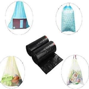 Strong Drawstring Trash Bags with Easy Tie Closure Leak-Proof and Tear-Resistant for Daily Use - Product Image 6