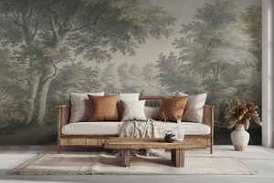 La peinture <span class=keywords><strong>panoramique</strong></span> de jardin rétro est utilisée pour le salon canapé décoration intérieure <span class=keywords><strong>papier</strong></span> peint Mural - Product Image 4