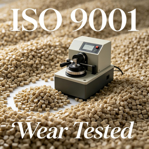 Granulés de nylon <span class=keywords><strong>PA66</strong></span> autolubrifiants résistants à l'usure avec <span class=keywords><strong>MoS2</strong></span> pour roulements, bagues, curseurs, faible coefficient de friction - Product Image 4