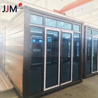 Maison préfabriquée modulaire pliable de haute qualité JJM avec un design moderne pour une utilisation en bureau