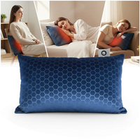 Oreiller chauffant électrique rechargeable chaud, en velours tricoté lisse, amovible et lavable, positionneur d'oreiller pour le corps, coussin chauffant