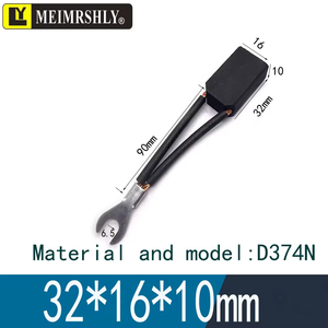 Brosses en carbone MEIMRSHLY série D374N, conçues pour les moteurs à courant continu, qualité constante comparable à <span class=keywords><strong>Morgan</strong></span> & Mersen, conductrices fiables - Product Image 6
