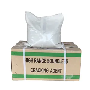 SanQiang Expansive concessional Mortar For Rock Breaking, Non Explosive Rock Cracking Powder Demolition Agents