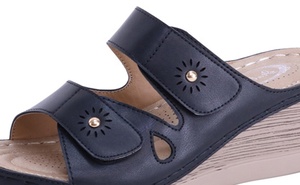 Sandalias de Plataforma de PU para <span class=keywords><strong>Mujer</strong></span>, Moda 2026, Económicas, Elegantes, Verano - Product Image 5