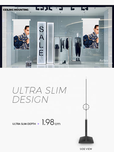 Double Side Dual <b>Screen</b> Shop Window High Brightness Android Wifi Advertising Kiosk Floor <b>Stand</b> Display - Product Image 3