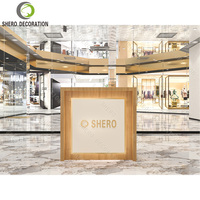 Comptoir de caisse en bois pour boutique de vêtements de luxe, comptoir de vente au détail, comptoir de caissier, comptoirs de caisse pour boutique, à vendre