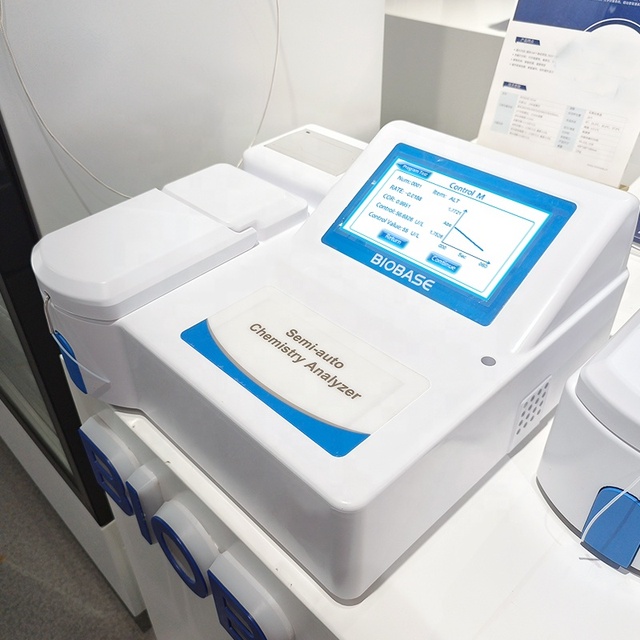 BIOBASE China Table Top Touch Screen Semi-auto Biochemistry Analyzer BIOBASE-Claire Bio Chemistry Blood Analyzer for Lab