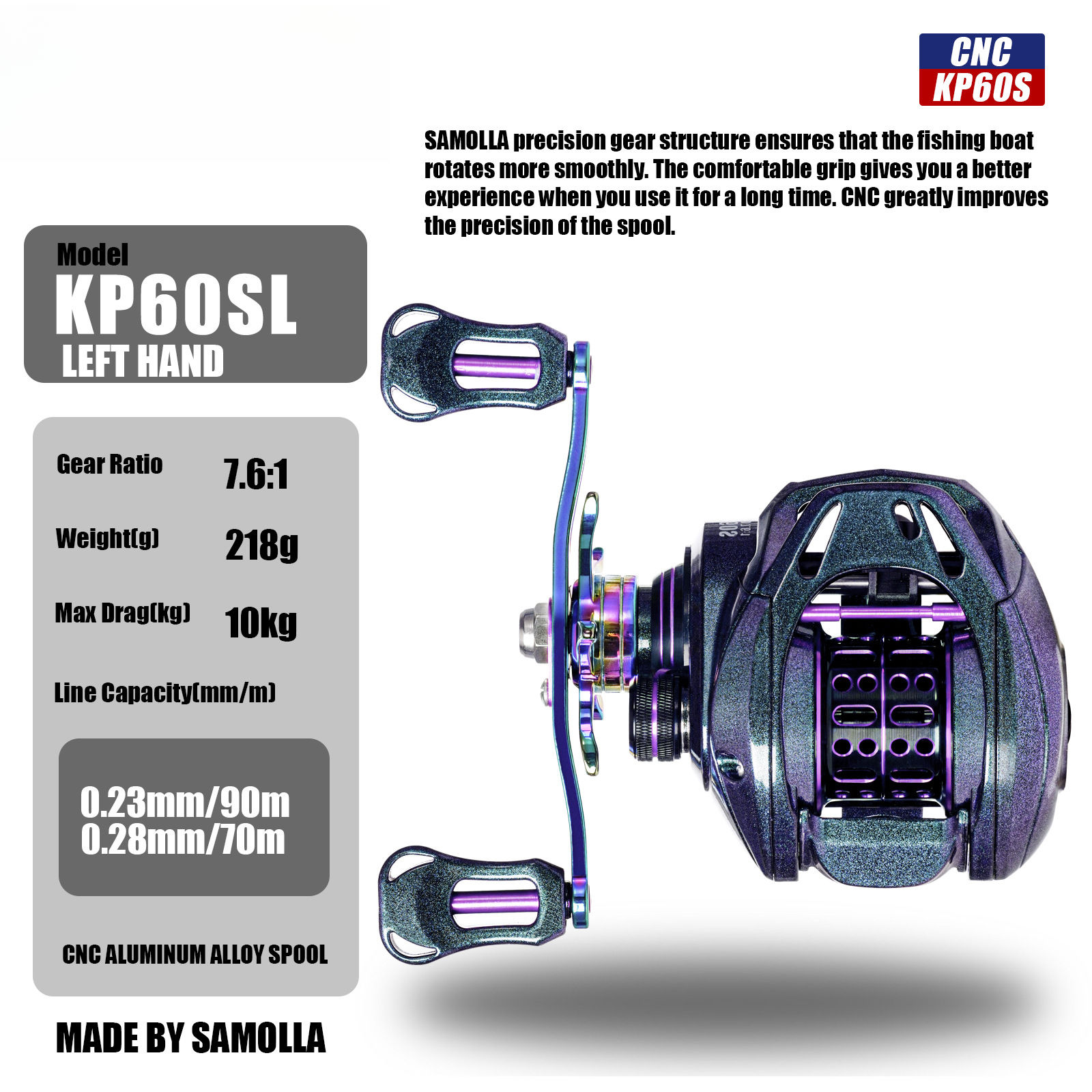 KP60S-5 chameleon paint left hand (R)