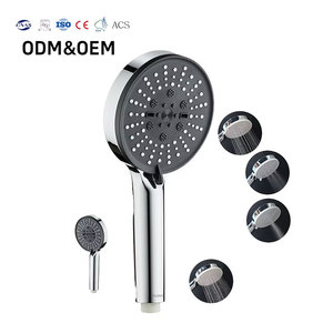 New High Pressure Water Saving Filter Shower Head Handheld Shower Head With Anti-Limescale Silicone Nozzles Hand Shower - Product Image 1