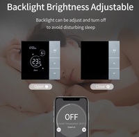 Termostatos Programables RKHK para Calefacción de Habitaciones con Control por Voz para Uso Residencial, Panel de Control Inteligente para el Hogar, Termostato WiFi