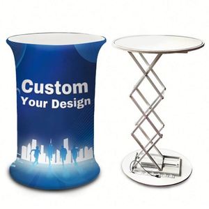 High Quality <b>Foldable</b> Aluminum Alloy Pop up Counter Trade Show Elevating Convenient Front <b>Desk</b> - Product Image 3