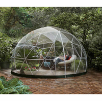 Dning/카페를 위한 옥외 투명한 Glamping 지오데식 이글루 돔 천막