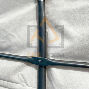 Lều mái vòm Lều chất lượng cao ngoài trời kho di động nơi trú ẩn PE bao gồm nhiệm vụ nặng nề công nghiệp lớn kho lưu trữ lều - Product Image 5