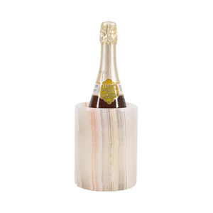 Винный охладитель NANWEI из белого оникса, ручной работы, для роскошного презентирования напитков - Product Image 1