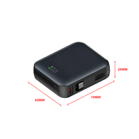 Mini batterie externe colorée 10,000mAh avec chargeur sans fil pour I Watch PD 22.5W Charge super rapide pour téléphones I Phone/Sam Sung