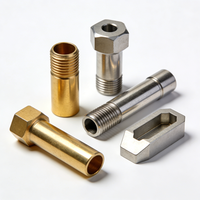 Pièces de fraisage CNC de haute qualité, fabrication OEM, usinage de petites pièces, composants multi-étapes, services d'usine de tournage et de fraisage