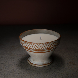 ZYEN Velas Aromáticas de Cerámica Grandes y Modernas Hechas a Mano, Decoración para el Hogar, Diwali, Navidad, Año Nuevo Chino, Velas de Cera de Soja, Velas Votivas, Velas de Pilar - Product Image 6