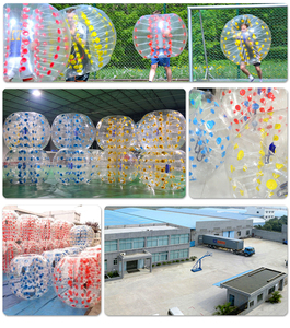 Pelota de Fútbol Burbuja Inflable de PVC, 3/4/5 Pies (1/1.2/1.5) m, Pelota Gigante Humana Tipo Hámster, Juguete Inflable <span class=keywords><strong>para</strong></span> Adultos y Niños - Product Image 5