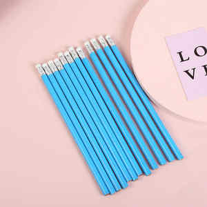 Lápices de Madera HB con Borrador y Logotipo Personalizado para Estudiantes Escolares, Precio de Fábrica, Lápices de Colores Macaron - Product Image 6