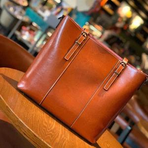 AndoBag Genuine Cow Leather Tote <b>Bags</b> for Women Lady Shoulder Crossbody <b>Bag</b> Fashion <b>Large</b> Capacity Commuter <b>Work</b> Handbag 55-802 - Product Image 2
