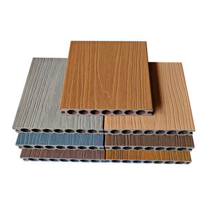 Plancher extérieur pour villa en WPC co-extrudé simple face, résistant à la poussière et aux taches - Product Image 2