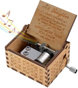 <span class=keywords><strong>Caja</strong></span> <span class=keywords><strong>Musical</strong></span> de Madera 'Eres <span class=keywords><strong>Mi</strong></span> Sol', Regalo de Mamá <span class=keywords><strong>para</strong></span> <span class=keywords><strong>Hija</strong></span>, <span class=keywords><strong>Caja</strong></span> <span class=keywords><strong>Musical</strong></span> de Madera con Manivela, Grabado Láser - Product Image 5