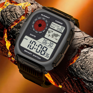 <span class=keywords><strong>Montre</strong></span> <span class=keywords><strong>connectée</strong></span> GPS d'extérieur DM66 avec altimètre, baromètre, boussole, écran AMOLED, compatible avec la commande vocale AI, étanche 5ATM, <span class=keywords><strong>montre</strong></span> <span class=keywords><strong>connectée</strong></span> sport - Product Image 3