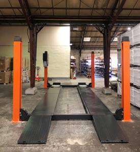 رافعة 4-بوست لركن السيارات رافعة هيدروليكية 4 أعمدة للسيارة رافعة بأربعة أعمدة رفع جاك - Product Image 6