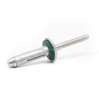 Attelle d'ampoule à tête bombée en aluminium, Rivet aveugle avec caoutchouc pour bateau