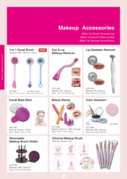 Outil de maquillage multi-usage 3-en-1, mélange et changement de couleur, miroir cosmétique, assistant de couleur pour le visage, matériau ABS/éponge, modèle ACC-080