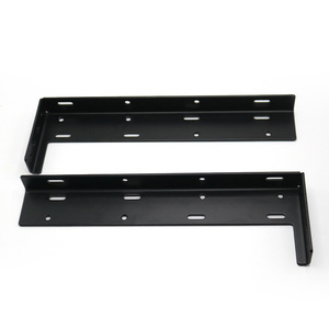 Jfs L-shaped <b>Floating</b> <b>Bracket</b> Steel Black Easy Installation For Cabinet <b>Shelf</b> Support - Product Image 2