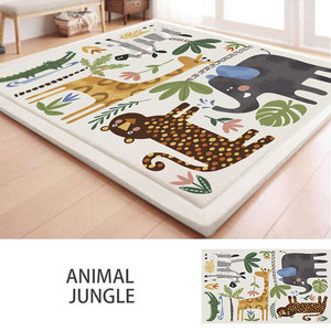 Alfombra peluda de terciopelo coralino grueso de <span class=keywords><strong>Color</strong></span> sólido suave, alfombras para suelo, baño, sala de estar, alfombra para suelo - Product Image 3