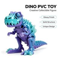 WEIMEI Figura Coleccionable de Tiranosaurio Rex con Articulaciones Móviles, Hecha a Medida, con Gradiente de Color, Esqueleto de Dinosaurio de Resina ABS, Escala 1/6