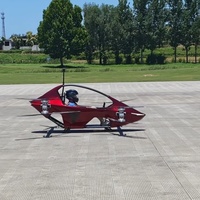 YIVTOL S ZERO, véhicule aérien à une place, en fibre de carbone, GPS, EVTOL, nouvelle batterie, 40-55 minutes de vol, capacité de charge de 120 kg, 75 km/h