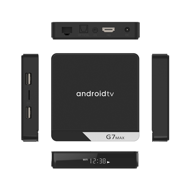 G7max Tv Box 4K Amlogic S905x4 Android 11.0 4g 32g 64GB 1000M LAN DUAL WIFI BT VOICE TV BOX