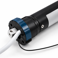 Moteur de store enrouleur intelligent WiFi Tuya Chuyun CM35E1017, charge 40 kg, tube 35 mm, moteur de rideau électrique intelligent